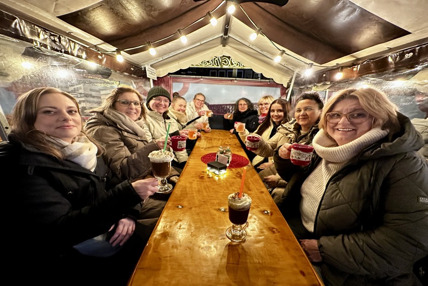 Beitragsbild zum Team-Glühweintrinken